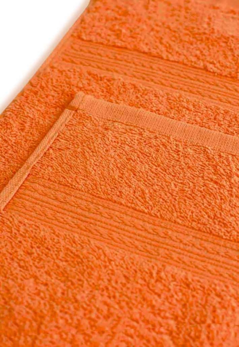 Полотенце под вышивку оранжевое